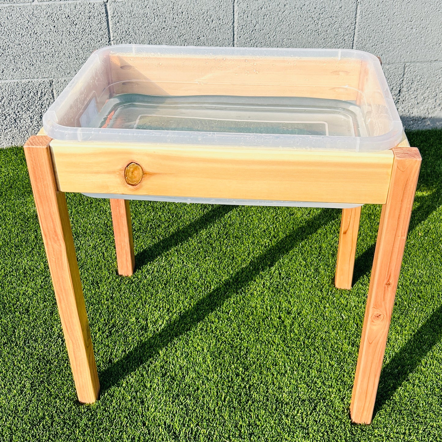 Outdoor Sand & Water Sensory Table - 28qt