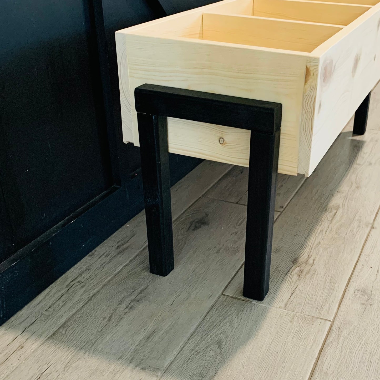 Wooden Book Bin - Small