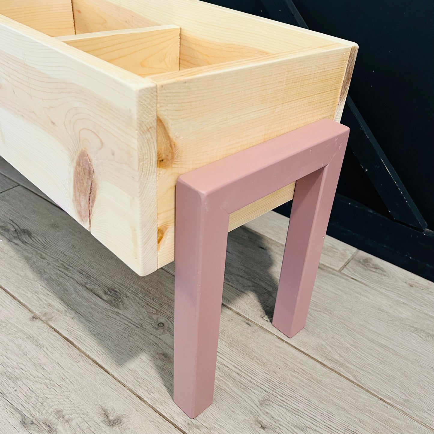 Wooden Book Bin - Small