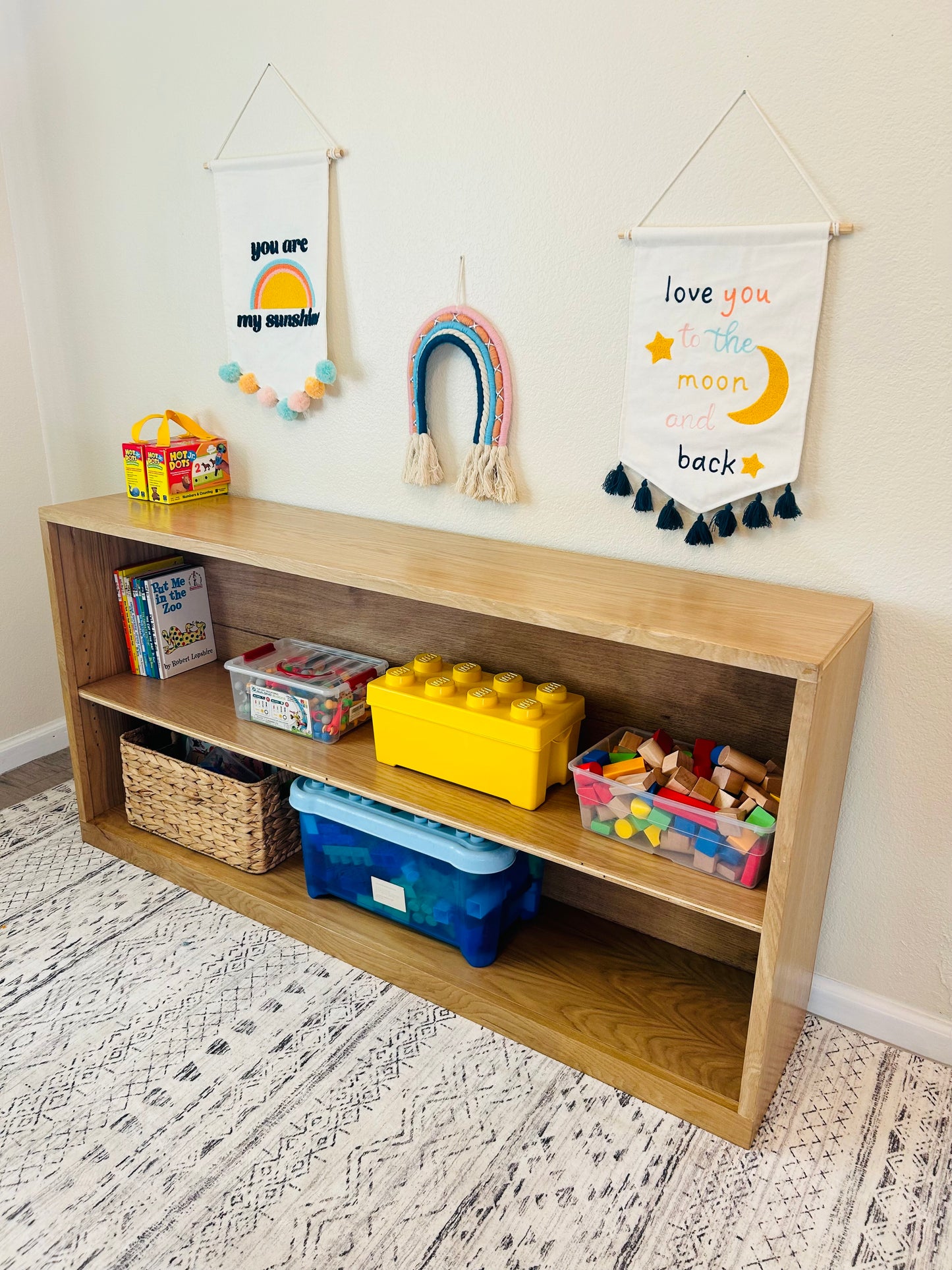 Montessori Shelving Unit