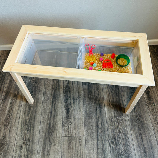 Sensory & Activity Table - 16qt. Double Bin