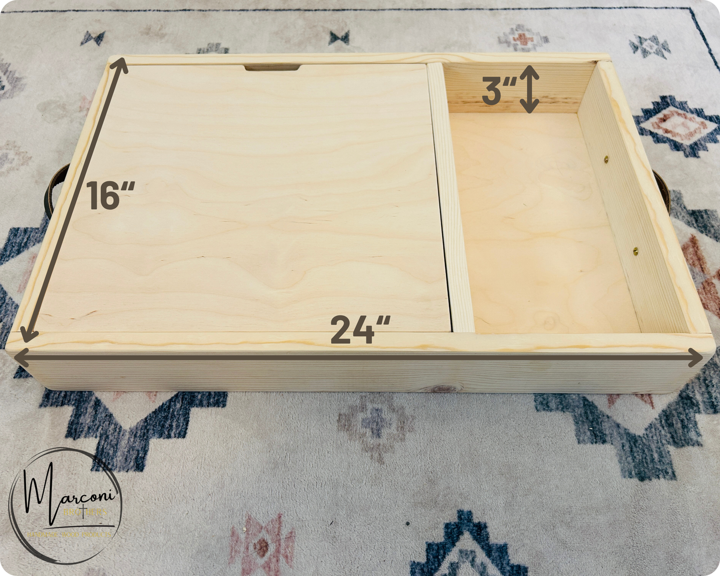 Activity Tray with Storage | Arts & Crafts | Building Blocks | Magna-tiles | Classroom Tray | Gift for Kids | Birthday