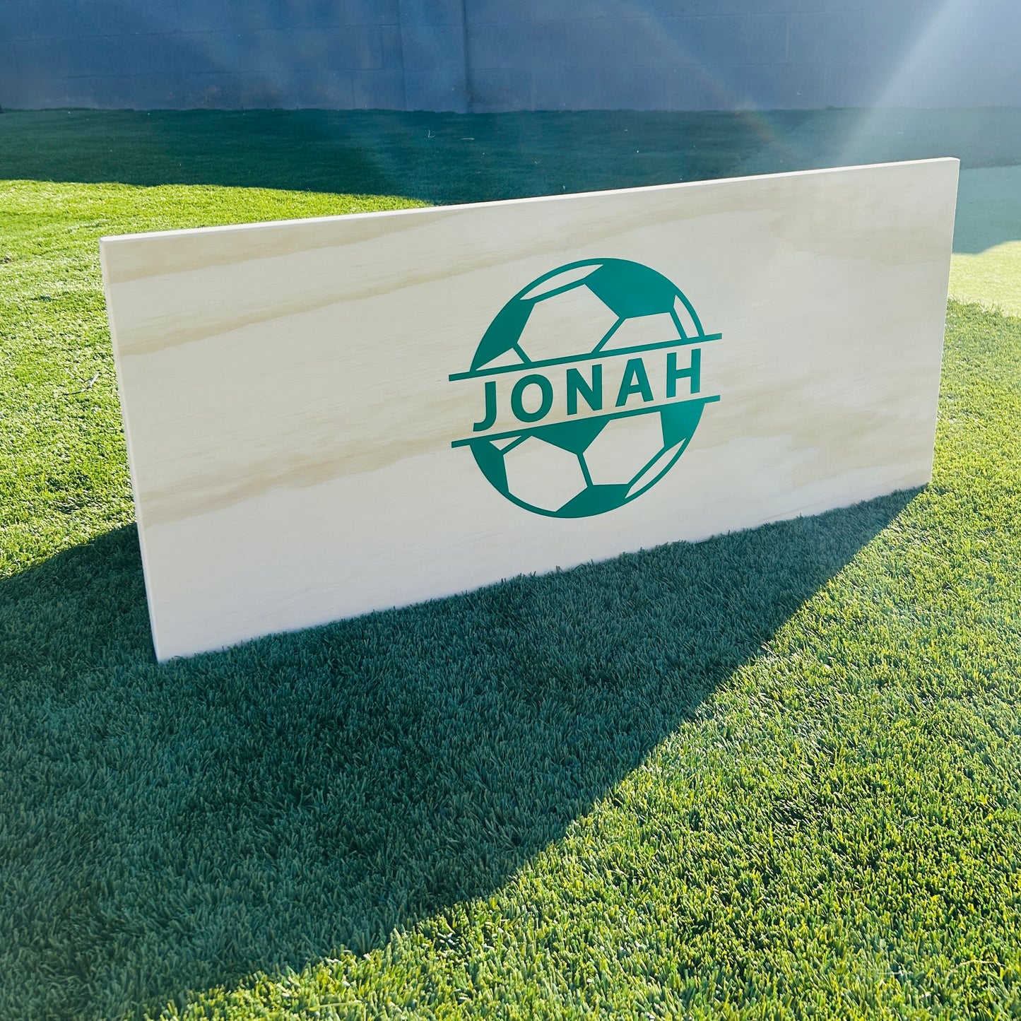 Personalized Soccer Rebound Board | Training Aid for Kids & Youth Players