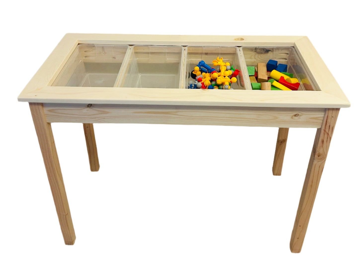 Sensory & Activity Table - 4 Bins