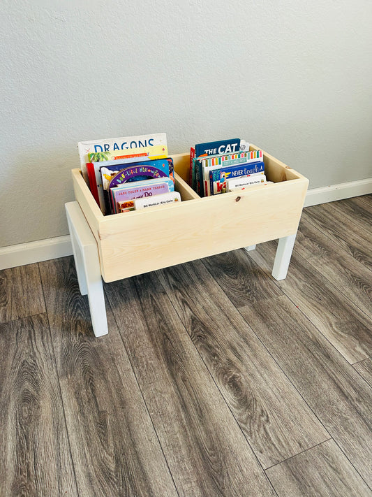 Wooden Book Bin - Small