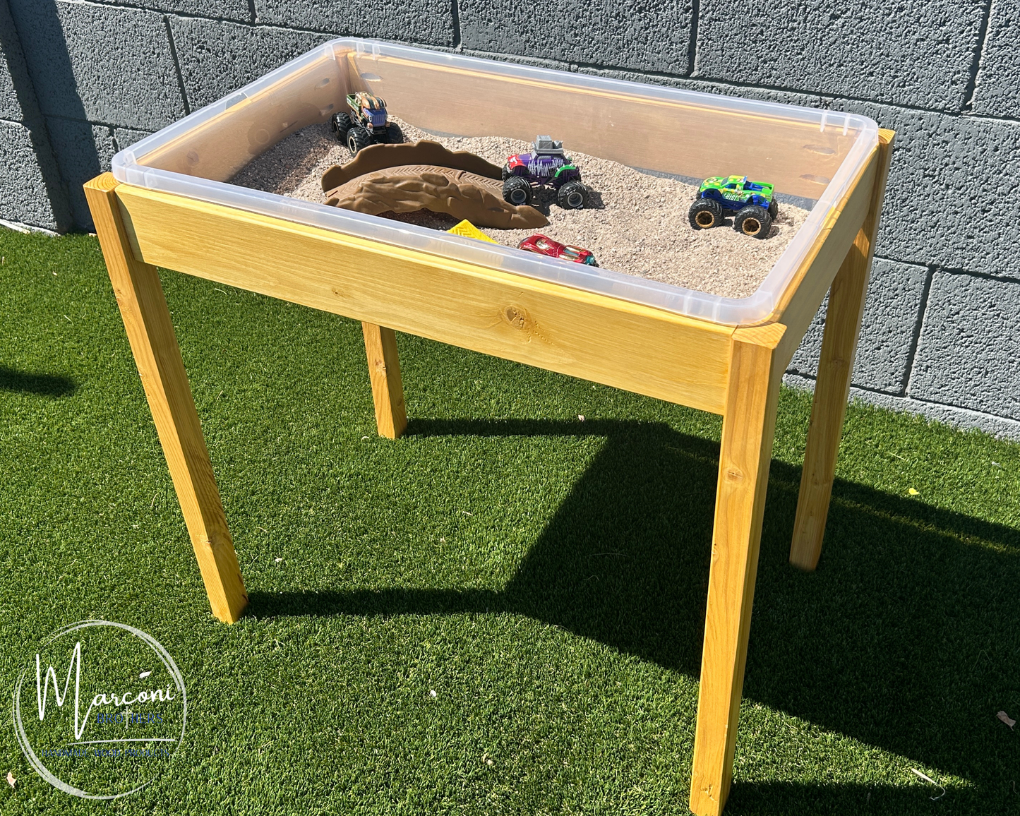 Outdoor Sand & Water Sensory Table - 41qt