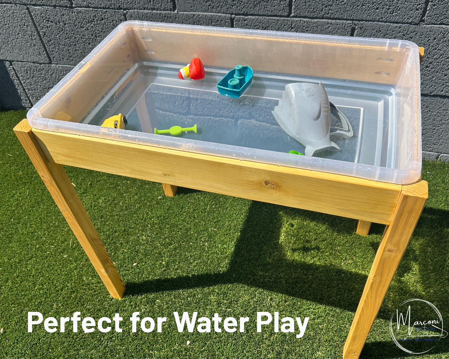 Outdoor Sand & Water Sensory Table - 41qt