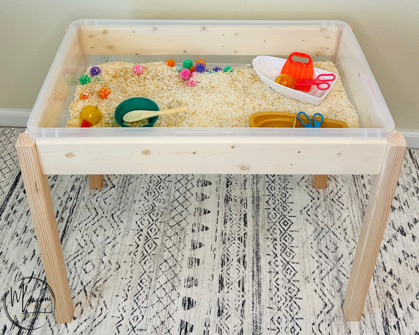 Children's Sensory & Play Table - 41qt