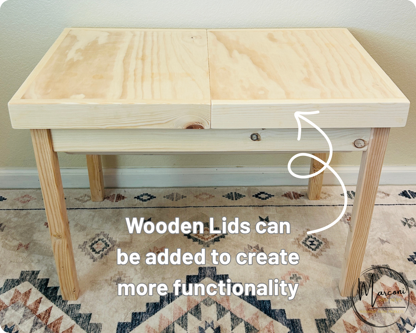 Children's Sensory & Play Table - 41qt